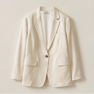 Avery Tailored Linen Blazer
